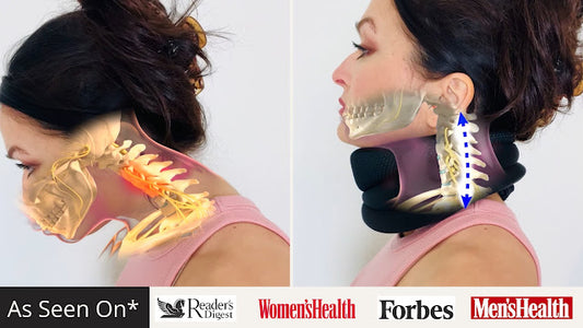 Pruebe esta solución innovadora para revertir la joroba del cuello y la postura de la cabeza hacia adelante (¡o corre el riesgo de sufrir cifosis postural!).